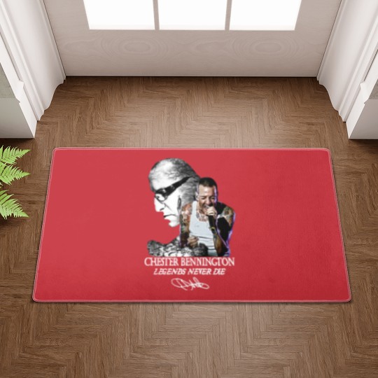 Discover Linkin Park Legend Never Die Doormats