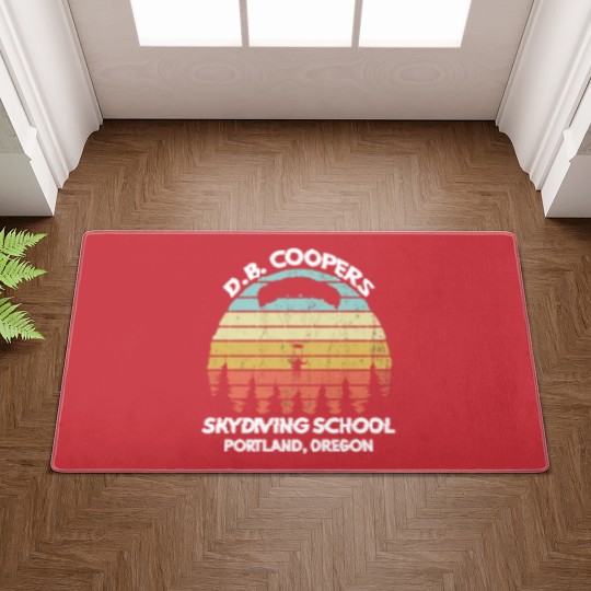 Discover D B Coopers Skydiving School Portland Oregon Funny Doormats