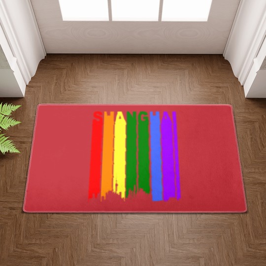 Discover Shanghai China Rainbow LGBT Gay Pride Doormats