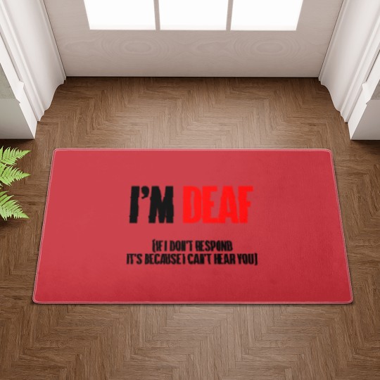 Discover I'm deaf - Deaf - Doormats
