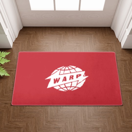 Discover Warp Records Record Label copy Doormats