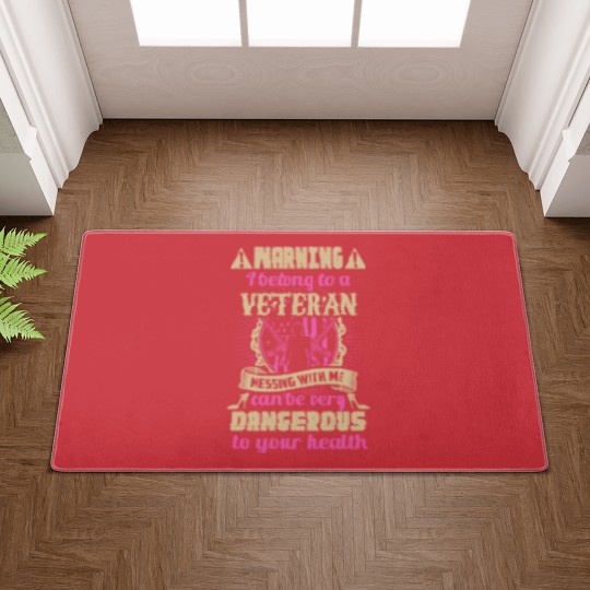 Discover Veteran wife - Veteran wife - i belong to a vete Doormats