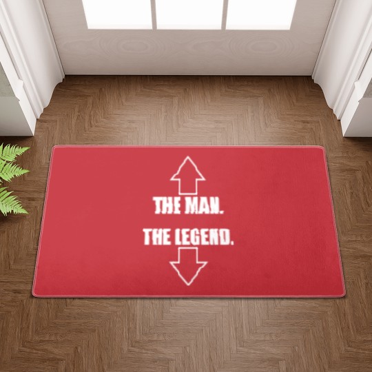 Discover The Man The Legend Doormats