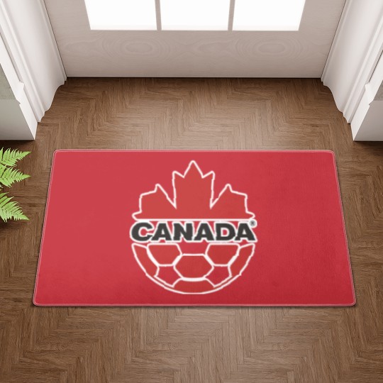 Discover UNISEX | Team Canada Soccer Doormats | Canada Soccer Jersey | World Cup 2022 Qatar | Les Rouges