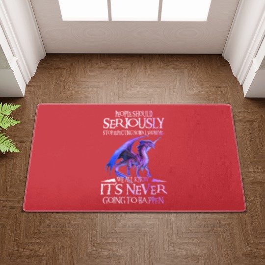 Discover Dragon Seriously Dragon Doormats For Men Womens Doormats