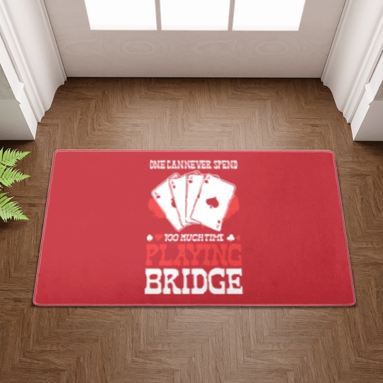 Discover Poker Cards Bridge Gambling Doormats