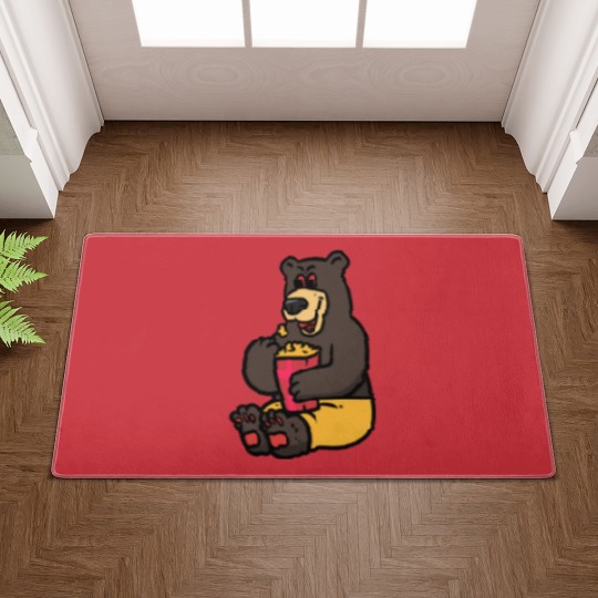 Discover Swiss Bear and Popcorn Doormats