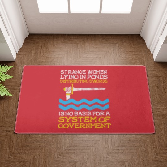 Discover Monty Python System Of Government - Distressed Look Doormats
