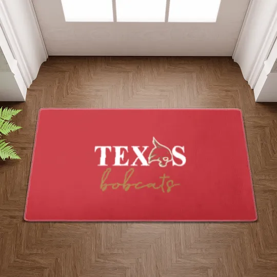 Discover Texas State Bobcats - Texas State bobcats Doormats  - Bobcats Doormats - Texas Bobcats  - Eat Em up bobcats Doormats - TXST bobcats