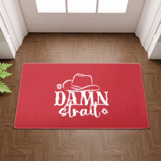 Discover Damn Strait, Country Music Doormats