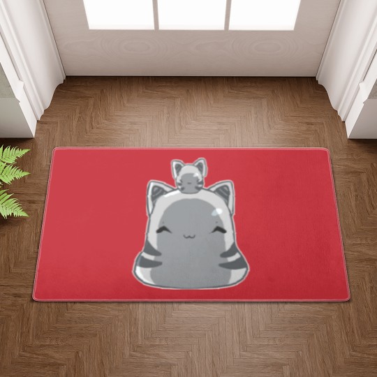 Discover Tabby largo and slime Doormats