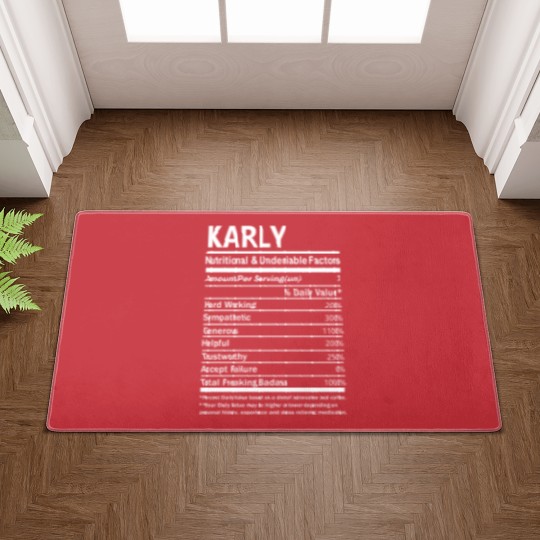 Discover Karly Name Doormats - Karly Nutritional And Undenia Doormats