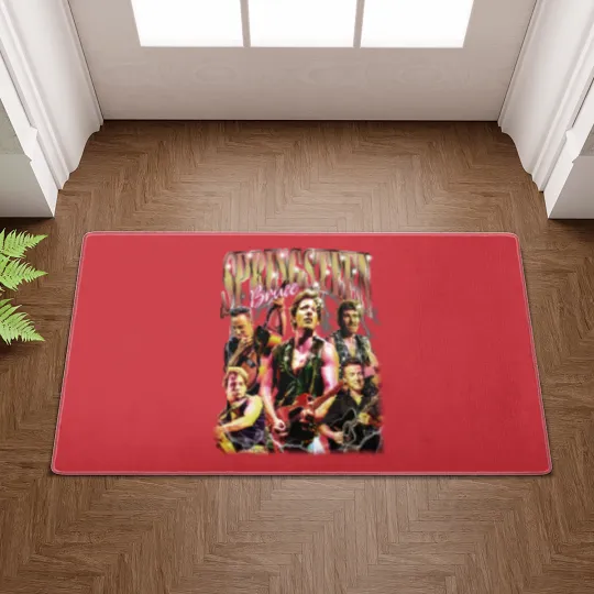 Discover Bruce Springsteen Graphic Bruce Springsteen Doormats
