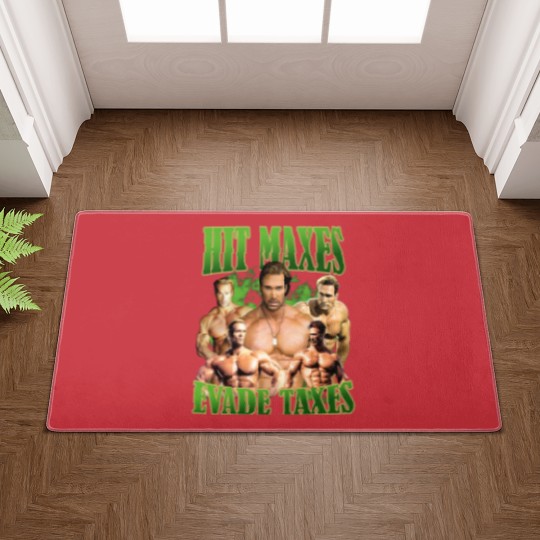 Discover Hit Maxes Evade Taxes Mike Ohearn Funny Meme Gym Doormats