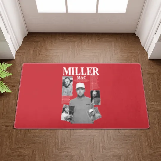 Discover macmiller Music Doormats K1, macmiller Music Pop Doormats, macmiller Concert 2023 Retro Unisex Gift Bootleg Doormats Mus3004DK