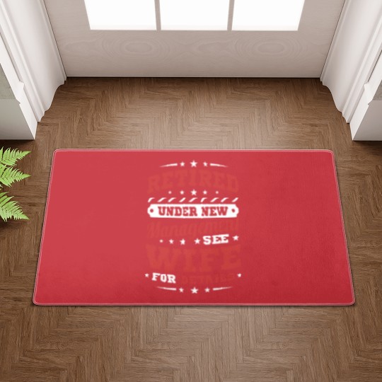 Discover Mens Retired Under New Management Doormats