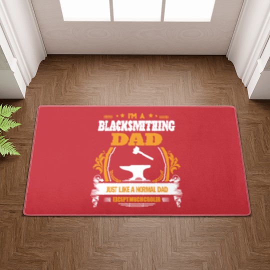 Discover Blacksmithing Dad Doormats Doormats