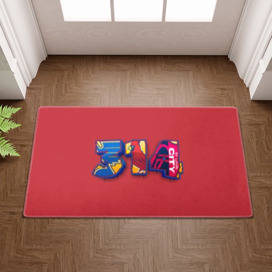 Discover Area Code St. Louis STL 314 Doormats