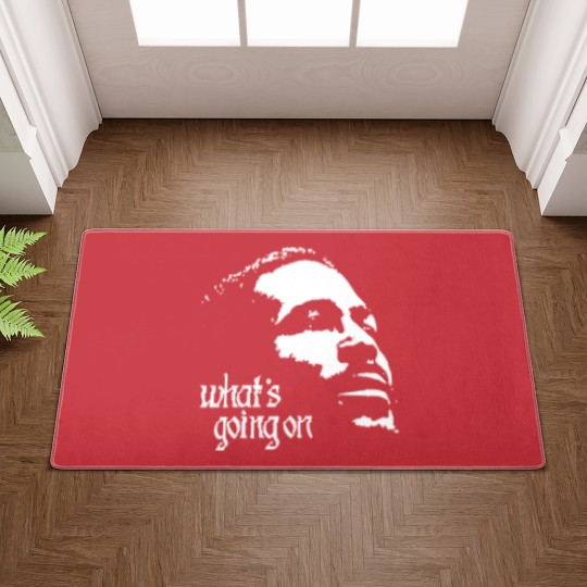 Discover Marvin Gaye Whats Going On Doormats