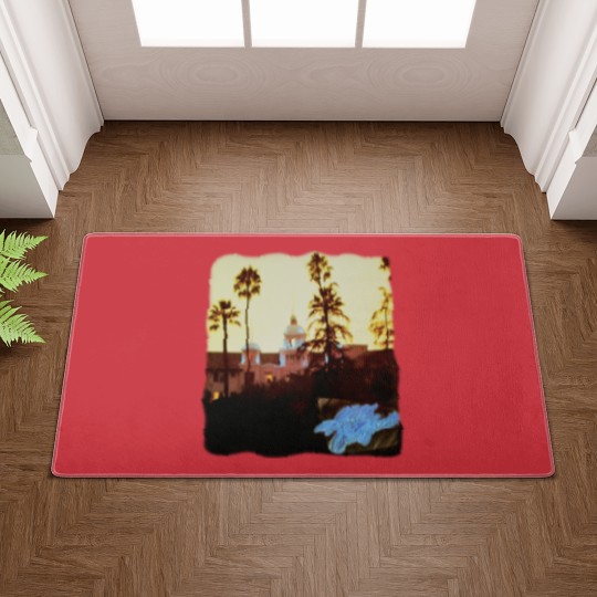 Discover Vintage The Eagles Concert Tour Doormats Hotel California