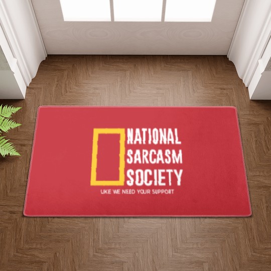 Discover national sarcasm society Doormats