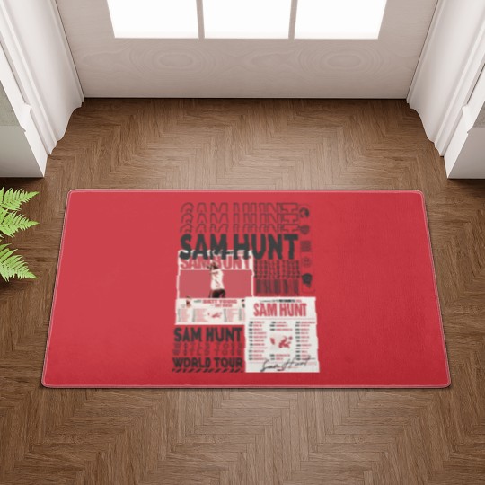 Discover Sam Hunt Music Doormats 90s Y2K Merch Vintage Doormats