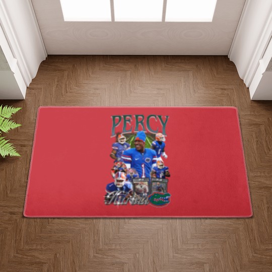 Discover Vintage 90s Graphic Style Percy Harvin Doormats, Percy Harvin Vintage Doormats, American Football Gift