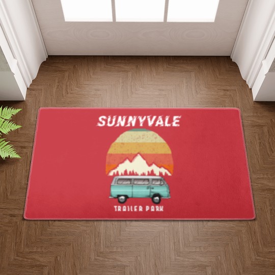 Discover Trailer Park SunnyVale Boys Vintage Gift Tri-blend Doormats