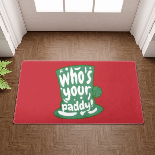 Discover Who's Your Paddy - Paddy - Doormats