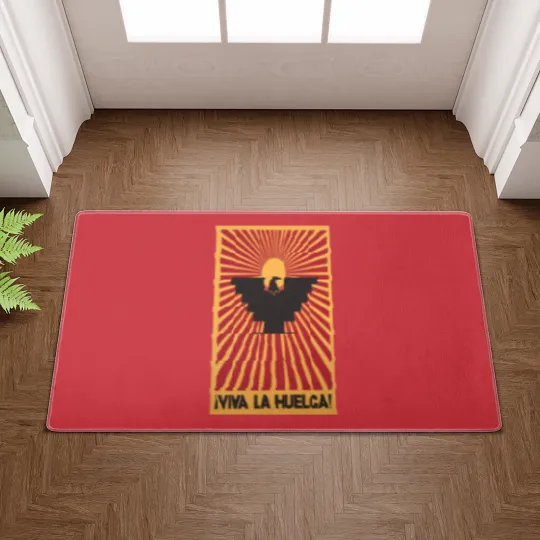 Discover Viva La Huelga Rare 1960S Cesar Chavez  United Farm Workers Huelga Bird Doormats