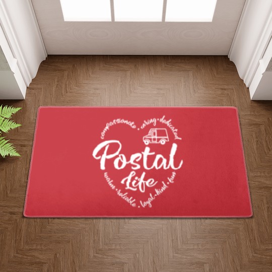Discover Postal Life Doormats, Postal Worker Doormats, Mail Carrier Doormats, Post Office Doormats