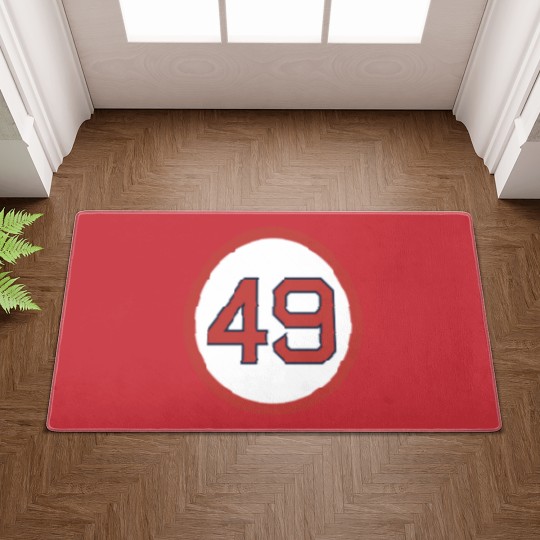 Discover Tim Wakefield 49 Jersey Number (2) 6+4+3=2 Boston Doormats