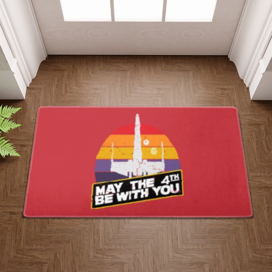 Discover May the 4th be with you, my the fourth be with you Doormats