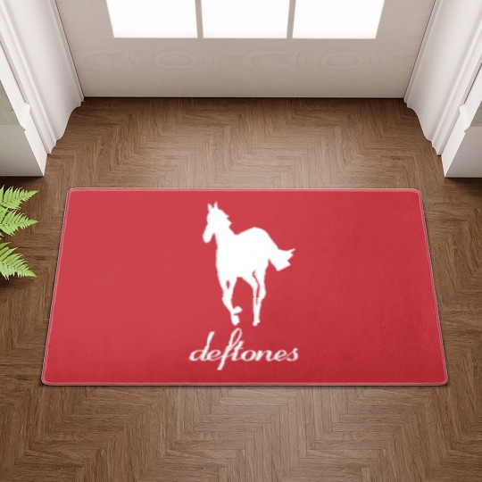Discover Vintage Deftone Pony Logo Doormats