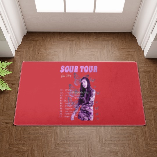 Discover Sour Tour concert Classic Doormats