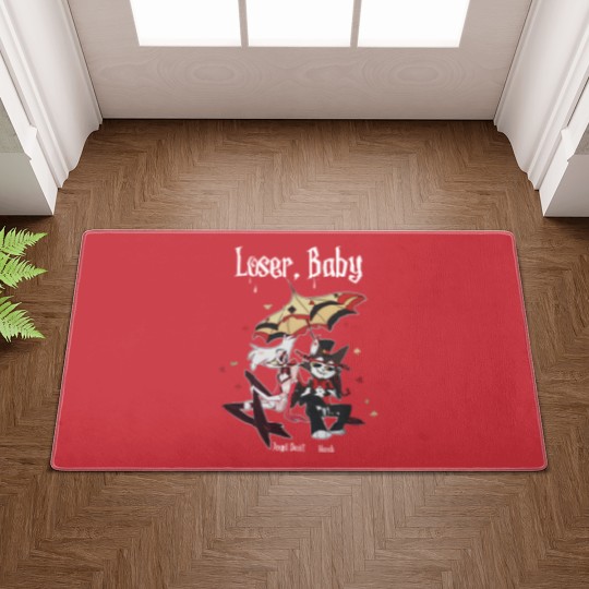 Discover Loser Baby Doormats, Angel Dust & Husk Doormats, Angel Dust Hazbin Hotel