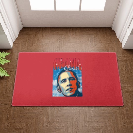 Discover RETRO BARACK OBAMA Doormats | Vintage Obama Doormats Retro 90s