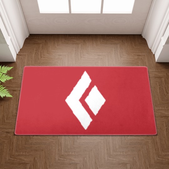 Discover Outdoor Adventure-Black Diamond Logo Doormats
