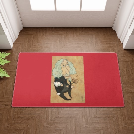 Discover El Caballero de Paris, Heyder Luis Reyes, Backroom Art Doormats