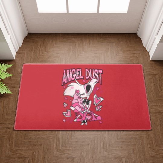 Discover Hazbin Hotel Angel Dust And Fat Nugget Cute Doormats