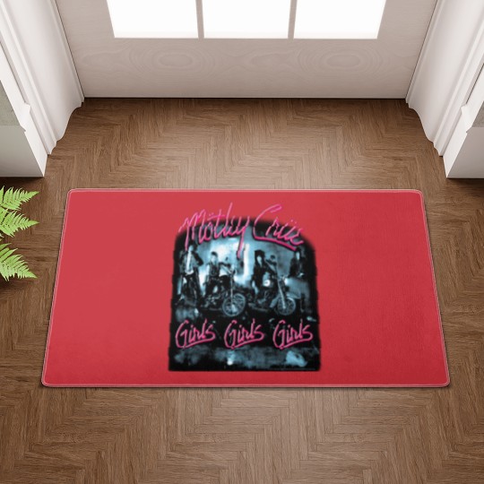 Discover Motley Crue Girls Girls Girls Black Doormats