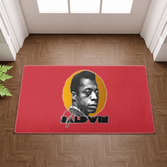 Discover Retro James Baldwin Gold Tribute - James Baldwin - Doormats