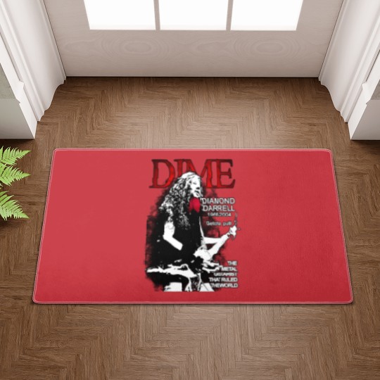 Discover Dimebag Darrell Mayhem Skull Damageplan Doormats