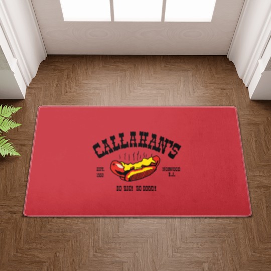 Discover Callahan's Hot Dogs New Jersey Doormats