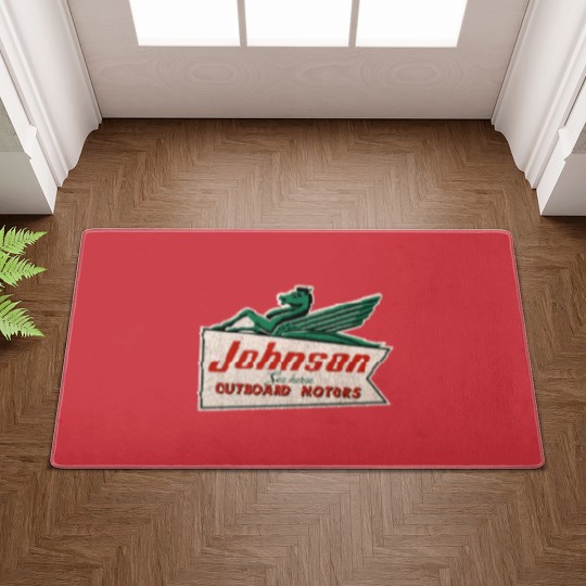 Discover JOHNSON VINTAGE OUTBOARD MOTORS USA Doormats