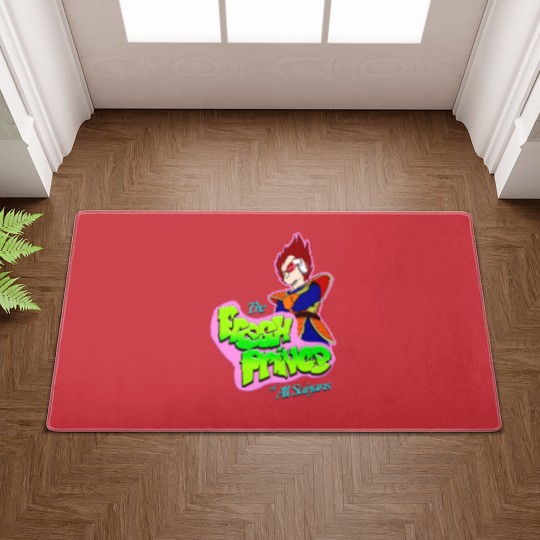 Discover Fresh Saiyan  dragon  fresh  of bel air  Saiyan  vegeta  dbz  dbs  ball Doormats