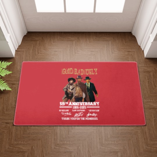Discover The Bad Ugly Clint Eastwood Anniversary Doormats