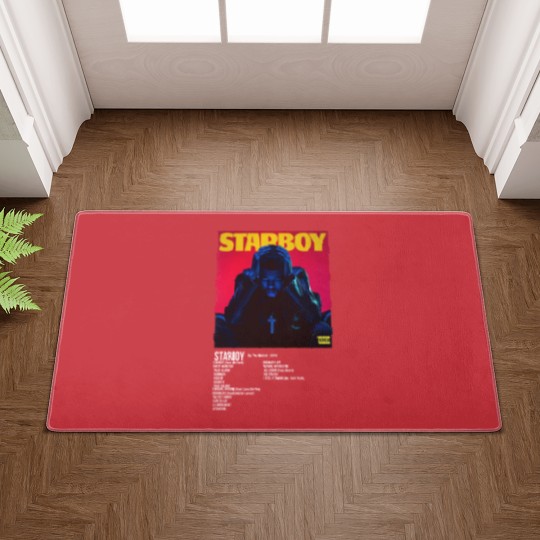 Discover Minimalist Album Music Doormats, Weeknds Starboy Tour Album
