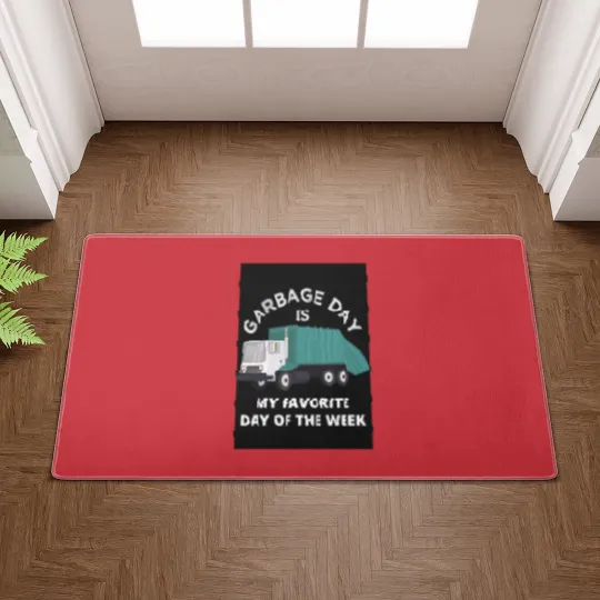 Discover Garbage Day Is My Favorite Day Doormats