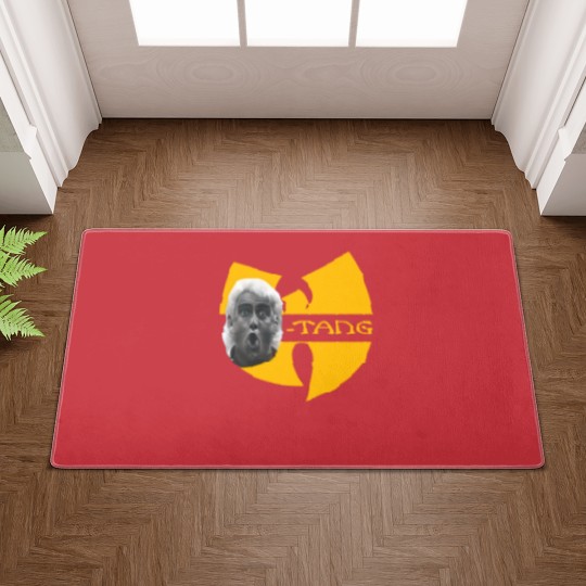 Discover Wooo-Tang Rick Flair WOO Funny Parody Doormats
